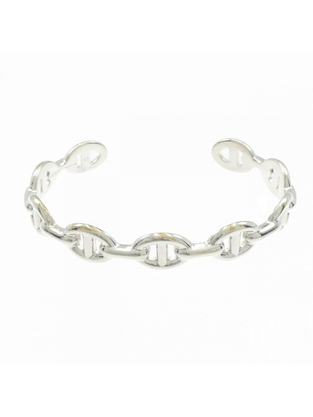 Hermes Chaine D'Ancre Enchainee Bangle Bracelet